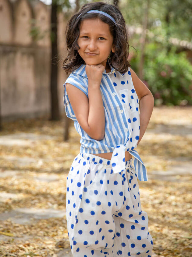 Polka Love Top & Pants Set - Pinklay