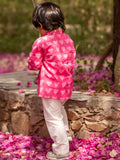 Little Hearts Organic Cotton Kurta - Pinklay