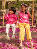 Little Hearts Organic Cotton Kurta - Twinning Set - Pinklay