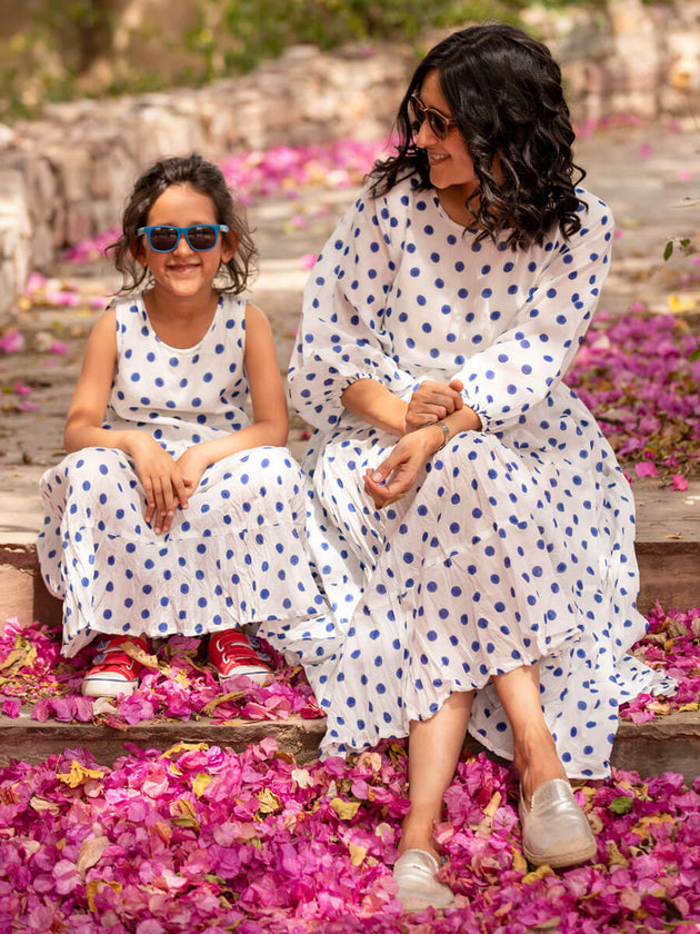 Bonita Balloon Sleeve Dress - Twinning Set - Pinklay