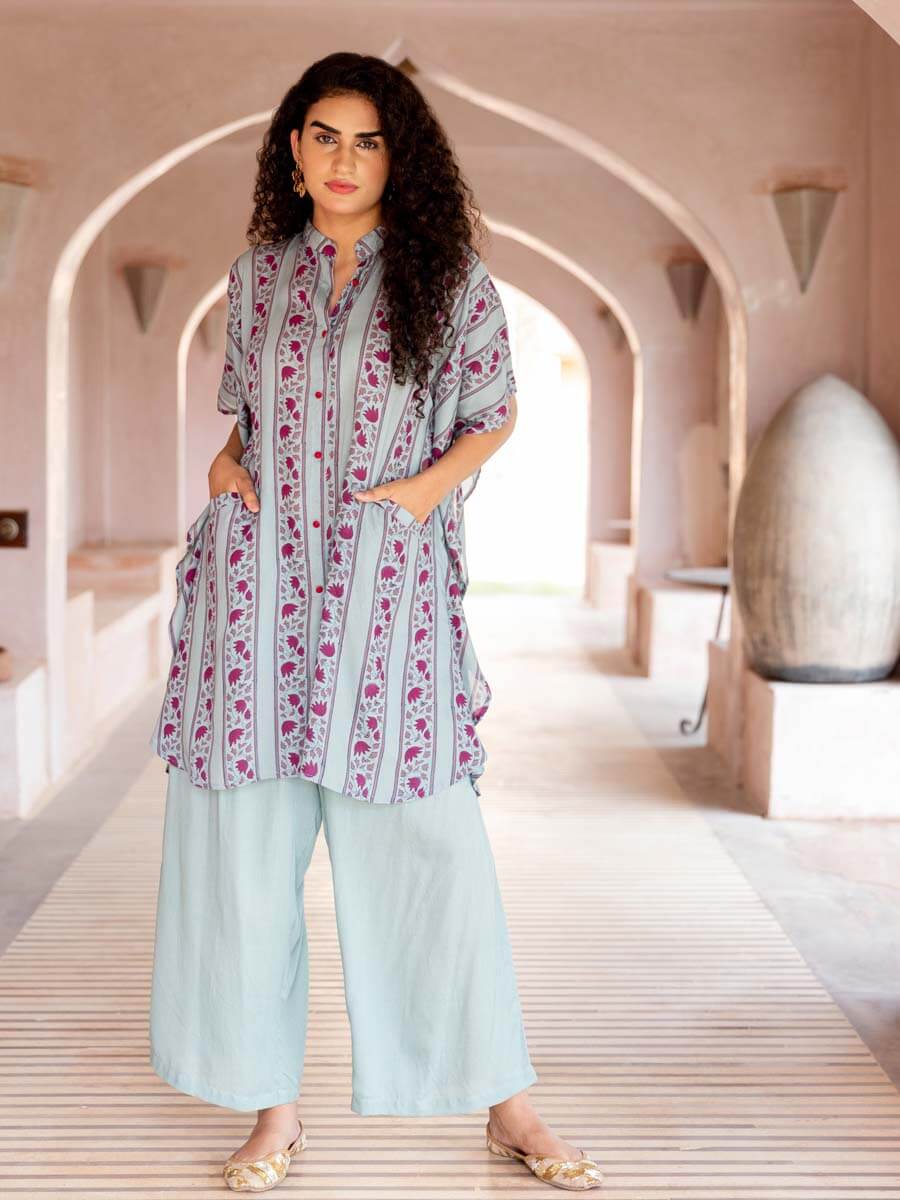 Palazzo shirt dress outlet