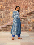Advika Cotton Long Kurta Set | Pinklay