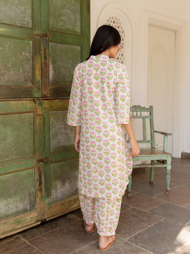 Amaira Cotton Kurta | Pinklay