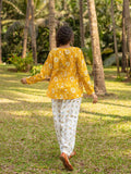 Amisha Top and Lantern Pant Set - Pinklay