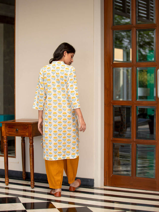 Anvi Cotton Kurta | Pinklay