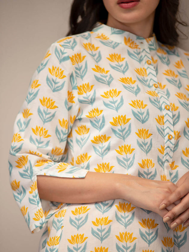 Anvi Cotton Kurta | Pinklay