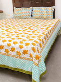 Ambuja Hand Block Printed Cotton Bed Sheet