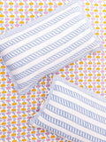 Nalini Hand Block Printed Cotton Bed Sheet- Pinklay