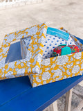 Blue Umbrella Organic Cotton Bedding Set with Gift Box
