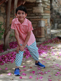Pink Stripes Organic Cotton Shirt - Pinklay