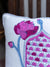 Vriddhi Block Printed Cotton Cushion Cover - Pinklay