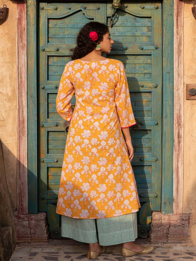 Kavita Cotton Kurta | Pinklay