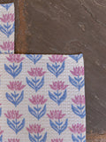 Neerja Block Printed Face Towels - Pinklay