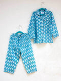 Haathi's March Organic Cotton Top & Pyjama Set - Pinklay