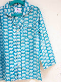 Haathi's March Organic Cotton Top & Pyjama Set - Pinklay