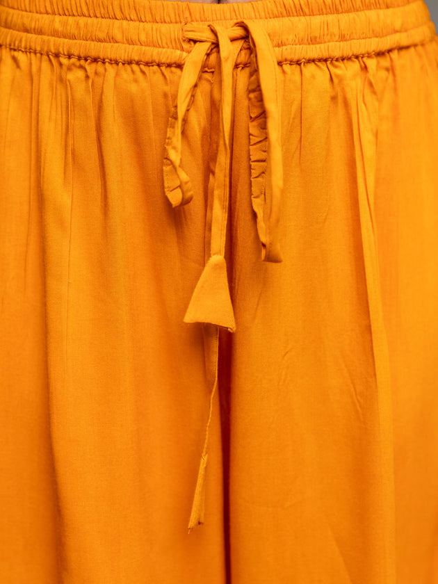Amber Modal Palazzo Pants - Pinklay