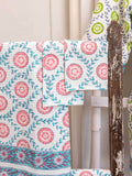 Spring Time Block Print Bath Set - Pinklay