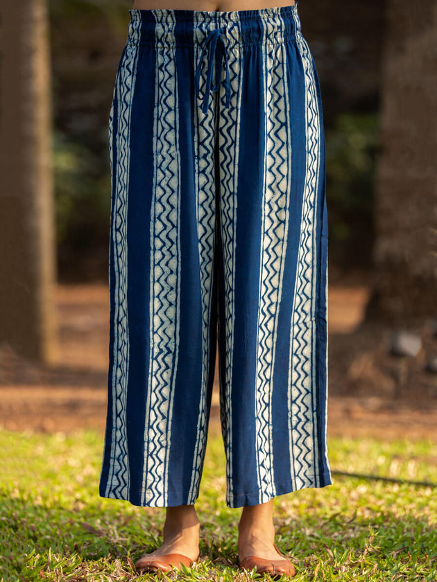 Paani Modal Palazzo Pants - Pinklay