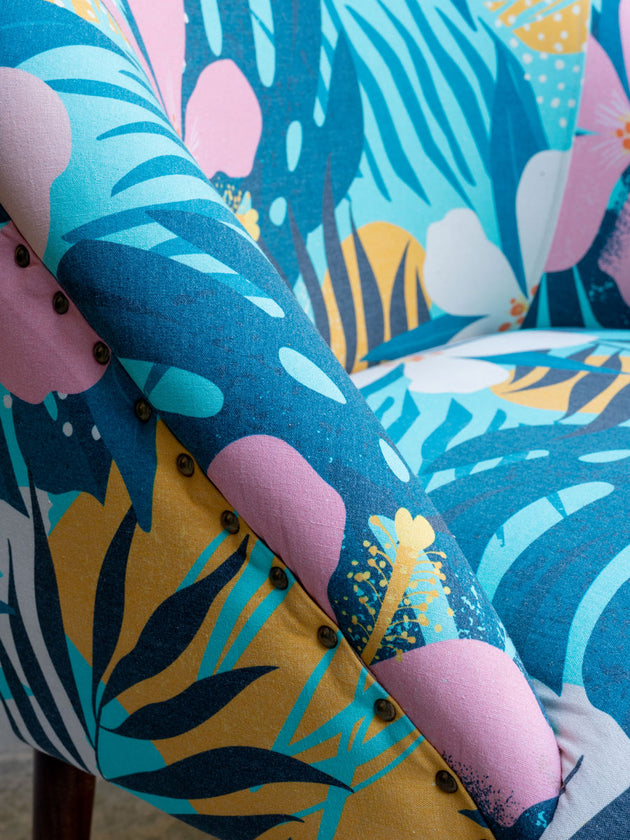 Forest Rain Wing Chair | Pinklay