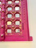 Jaipuri Pink Carve Shekhawati Jharokha Wall Decor | Pinklay