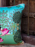 Van Mahotsav Cotton Cushion Cover - 16 Inch