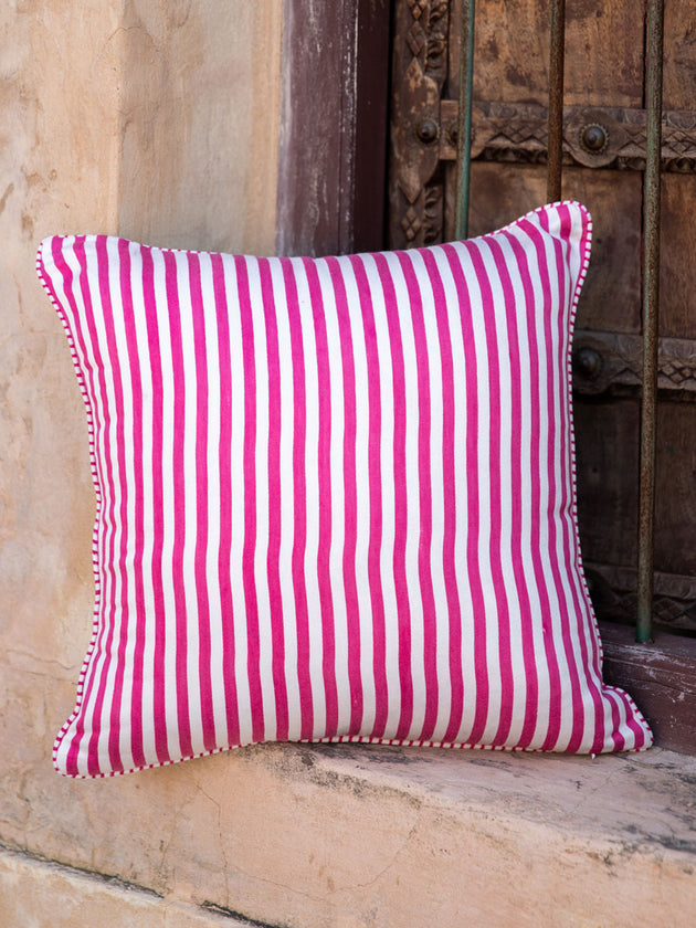 Van Mahotsav Cotton Cushion Cover - 16 Inch