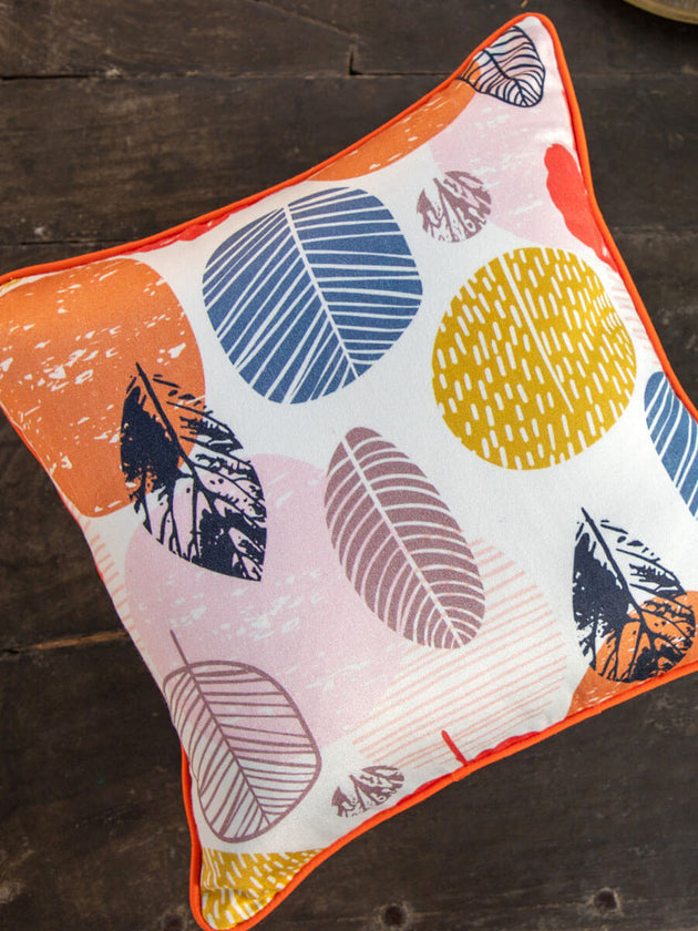 Autumn Wonder Cotton Cushion Cover - Pinklay