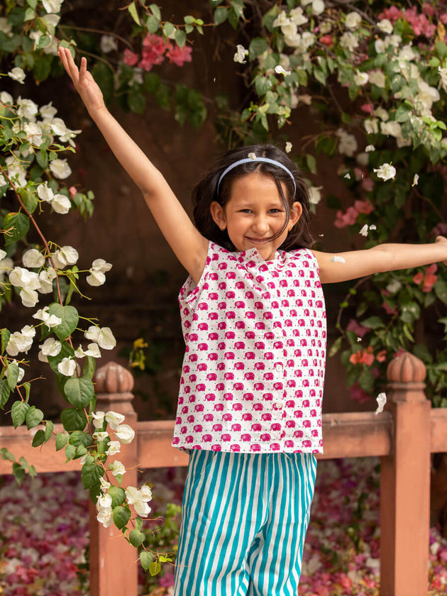 Ella Organic Cotton Top | Pinklay
