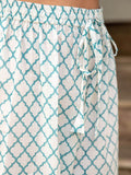 Falak Block Printed Palazzo Pants - Pinklay