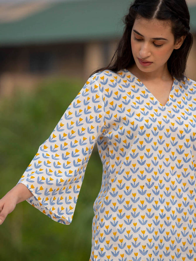 Gulshan Cotton Lounge Set - Pinklay
