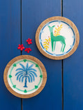 Deer Safari Wooden Coasters | Pinklay