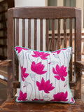 Unnati Block Printed Cotton Cushion Cover - 12 Inch