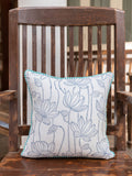 Unnati Block Printed Cotton Cushion Cover - 12 Inch