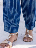 Set of 2 - Neptune Crop Top and Indigo Pants - Pinklay