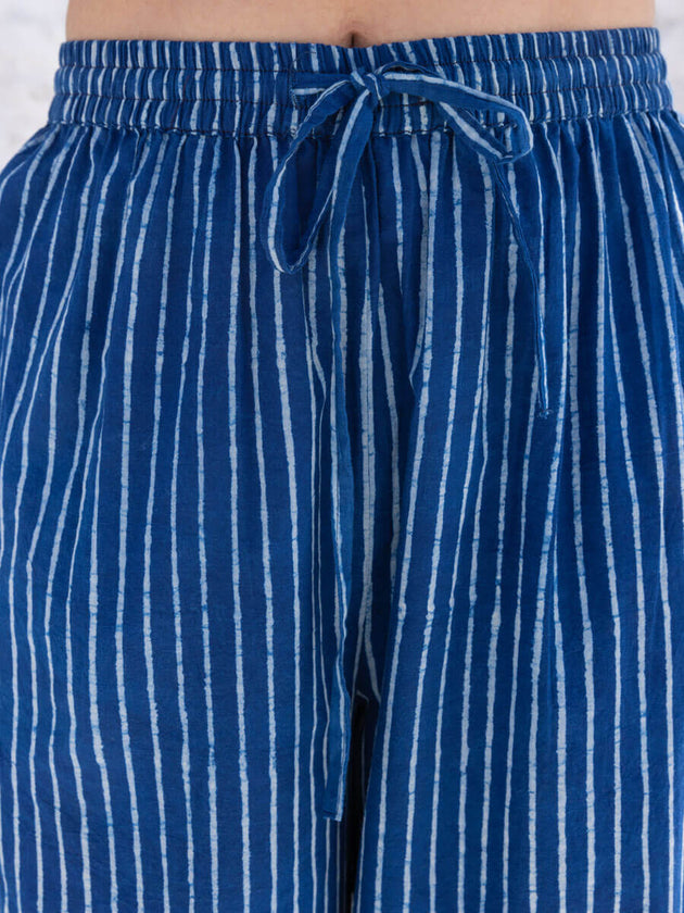 Set of 2 - Neptune Shirt Top and Indigo Pants