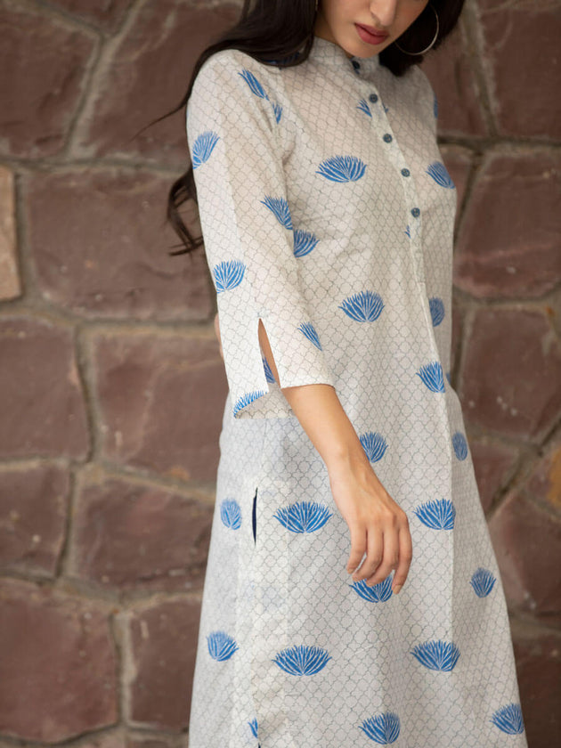 Ira Cotton Kurta | Pinklay