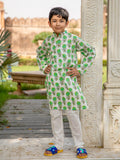 Phulwari Organic Cotton Kurta - Pinklay