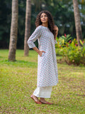 Mahika Cotton Long Kurta - Pinklay