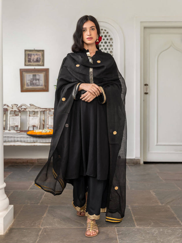 Nisha Embellished Dupatta - Pinklay