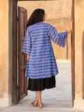 Outlander Waterfall Reversible Cotton Shrug | Pinklay