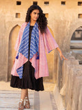 Outlander Waterfall Reversible Cotton Shrug | Pinklay