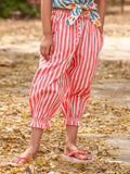 Pink Stripes Comfort Pants | Pinklay