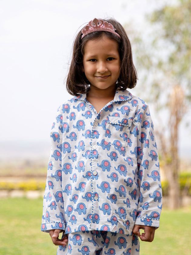 Appu Organic Cotton Top & Pyjama Set - Pinklay