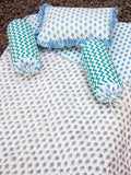 Fish Cotton Cot/Crib Fitted Sheet - Pinklay