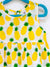 Ananaas Organic Cotton Dress with a Pocket - Pinklay