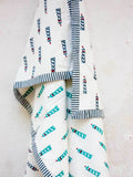 Turquoise Lighthouse Organic Cotton Dohar for Infants - Pinklay
