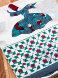 Mahtab Whirling Dervish Block Printed Cotton Curtain - Pinklay