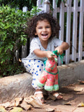 Zebra Stripes Organic Cotton Top - Pinklay