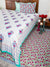 Pinar Block Printed Cotton Bedsheet - Pinklay