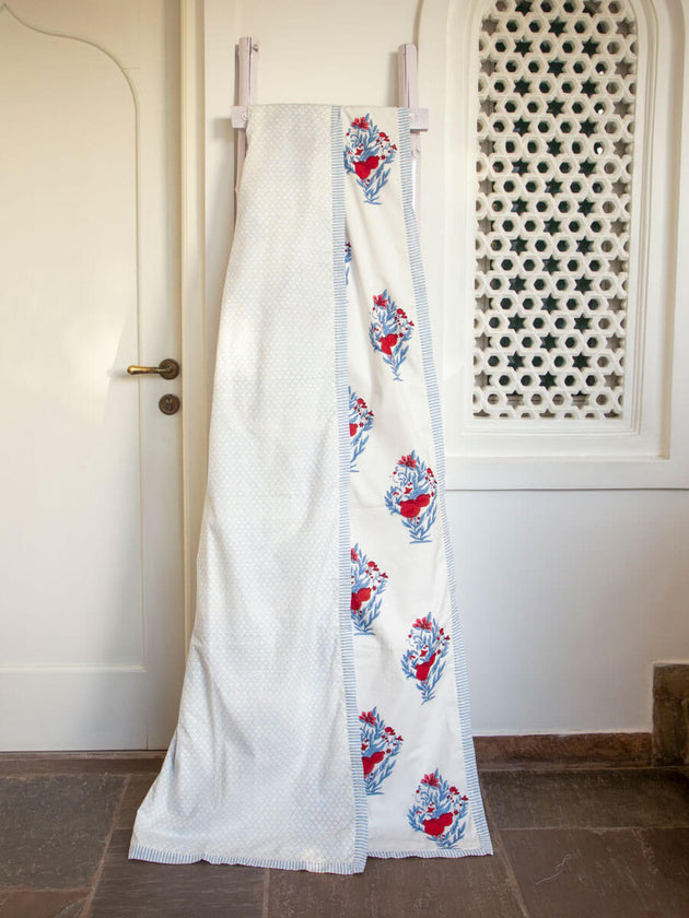 Pinar Block Printed Muslin Dohar - Pinklay